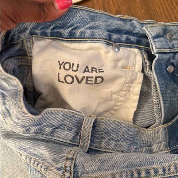 AMO Lilah Denim Jeans cutoff shorts. Size 31 - Picture 6 of 6